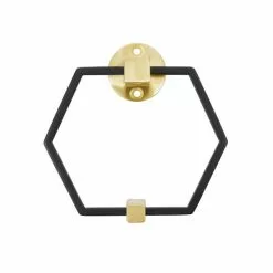 Dunelm Hexagon Matte Black Door Knocker 5 Dunelm Hexagon Matte Black Door Knocker -Dunelm Garden Store 30756553 alt02