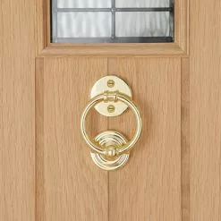 Dunelm Traditional Brass Door Knocker -Dunelm Garden Store 30756558 alt03