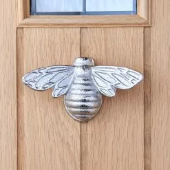 Dunelm Bee Silver Door Knocker