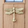 Dunelm Dragonfly Gold Door Knocker