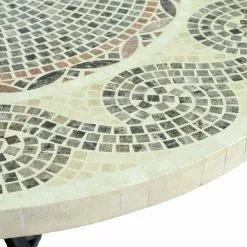 Europa Leisure Avignon 110cm Dining Table -Dunelm Garden Store 30760652 alt02