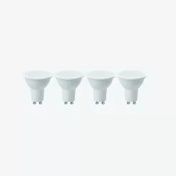 Status 5W Pearl GU10 Bulb 4 Pack -Dunelm Garden Store 30767630 alt02