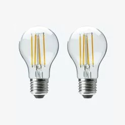 Status 6.5W Filament ES GLS Bulb 2 Pack -Dunelm Garden Store 30767651 alt04