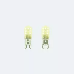 Status 2.2W Clear G9 Capsule Bulb 2 Pack