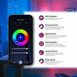 Status SMART 9W Colour Changing BC GLS -Dunelm Garden Store 30767708 alt04