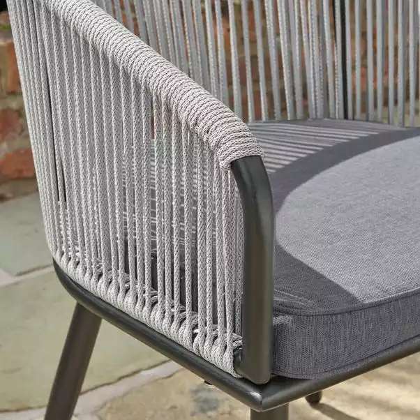 Dunelm Crescent 6 Seater Dining Set 4 Dunelm Crescent 6 Seater Dining Set - Image 4