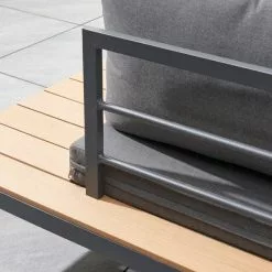 Elements 5 Seater Aluminium Corner Sofa Set 9 Elements 5 Seater Aluminium Corner Sofa Set -Dunelm Garden Store 30788767 alt04