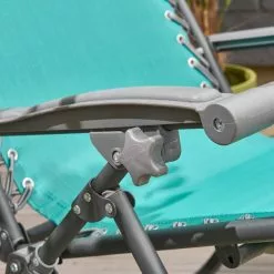 Dunelm Helsinki Lounger Teal Twin Pack -Dunelm Garden Store 30788997 alt03