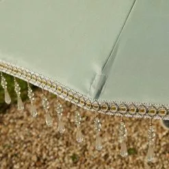 Dunelm Recycled Sage Green Carousel Parasol 2.7m -Dunelm Garden Store 30789295 alt03