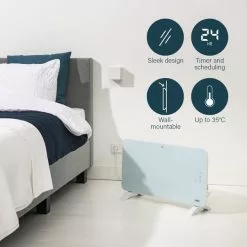 Princess 2000W Smart Glass Panel Heater -Dunelm Garden Store 30789712 alt03