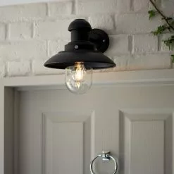 Vogue Lighting Vogue Preston Outdoor Wall Light Black -Dunelm Garden Store 30789763 alt04
