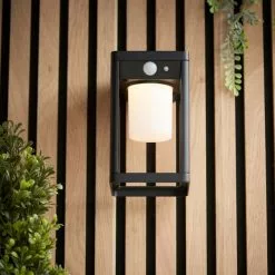 Vogue Lighting Vogue Clayton Outdoor Solar PIR Wall Light 9 Vogue Lighting Vogue Clayton Outdoor Solar PIR Wall Light -Dunelm Garden Store 30789774 alt03