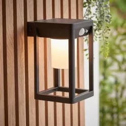 Vogue Lighting Vogue Clayton Outdoor Solar PIR Wall Light 10 Vogue Lighting Vogue Clayton Outdoor Solar PIR Wall Light -Dunelm Garden Store 30789774 alt04