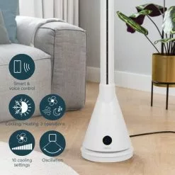 Princess Smart 2 In 1 Heater And Cooler Fan -Dunelm Garden Store 30789898 alt04