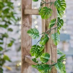 Dunelm Cheese Leaf Garland Lights 4 Dunelm Cheese Leaf Garland Lights -Dunelm Garden Store 30792764 alt01
