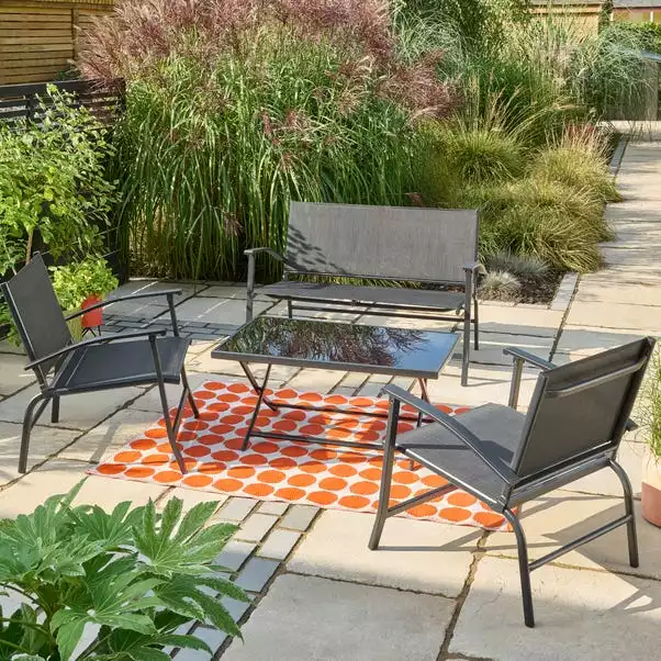 Dunelm Helsinki Folding Conversation Set 2 Dunelm Helsinki Folding Conversation Set - Image 2