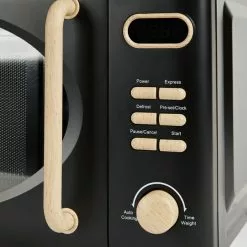 Churchgate Microwave Black 700W -Dunelm Garden Store 30794956 alt02