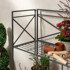 Churchgate Foldable Plant Shelf -Dunelm Garden Store 30795352 alt02