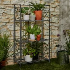 Churchgate Foldable Plant Shelf -Dunelm Garden Store 30795352 alt03
