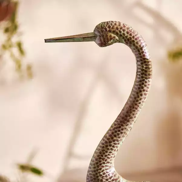 Dunelm Metal Heron Decor 3 Dunelm Metal Heron Decor - Image 3