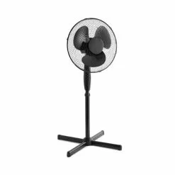 Dunelm 16inch Black Pedestal Fan -Dunelm Garden Store 30795407 alt03