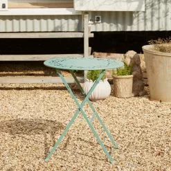 Dunelm Churchgate Green Metal Bistro Set -Dunelm Garden Store 30795661 alt02