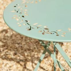 Dunelm Churchgate Green Metal Bistro Set -Dunelm Garden Store 30795661 alt04