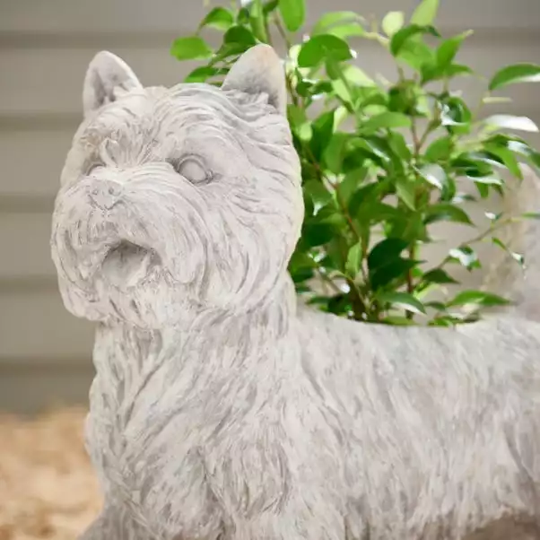 Dunelm White Westy Planter 2 Dunelm White Westy Planter - Image 2