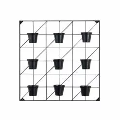 Cedar & Sage Bari 9 Wall Planters -Dunelm Garden Store 30798304 alt03