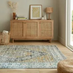 Dunelm Traditional Reversible Indoor Outdoor Blue Rug 11 Dunelm Traditional Reversible Indoor Outdoor Blue Rug -Dunelm Garden Store 30809865 alt05