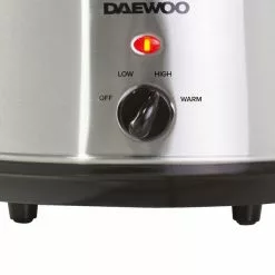 Daewoo 3.5L Stainless Steel Slow Cooker -Dunelm Garden Store 30814487 alt04