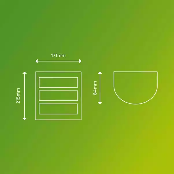 Philips Python Integrated LED Outdoor Wall Light, Cool White 3 Philips Python Integrated LED Outdoor Wall Light, Cool White - Image 3