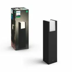 Philips HUE Fuzo Smart Integrated LED Outdoor Pedestal Light