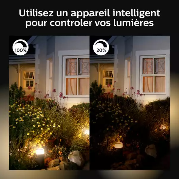 Philips HUE Fuzo Smart Integrated LED Outdoor Post Light 6 Philips HUE Fuzo Smart Integrated LED Outdoor Post Light - Image 6