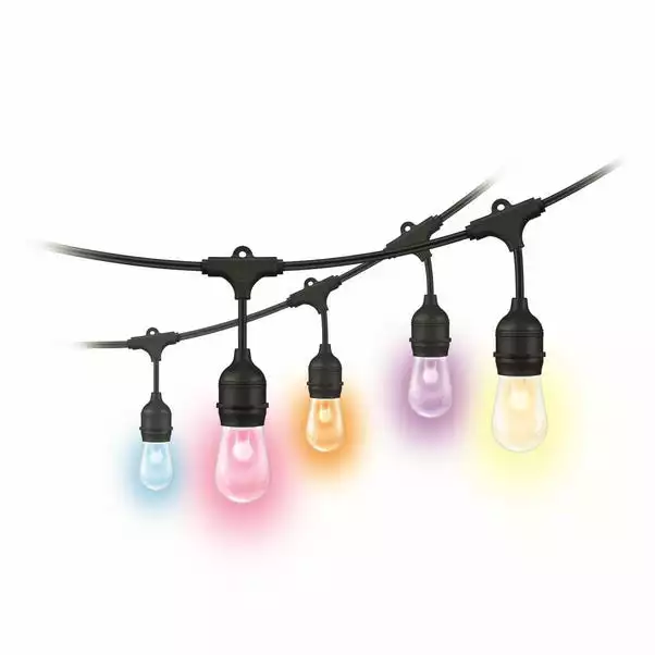 WiZ Connected WiZ 48ft Smart Ambient Outdoor String Lights 2 WiZ Connected WiZ 48ft Smart Ambient Outdoor String Lights - Image 2